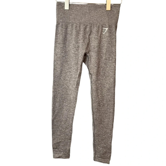 Gymshark Gray Vital Seamless High Rise Leggings.  Size Medium - Picture 1 of 11